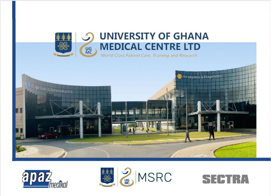 Afrika'daki ilk projemiz University of Ghana  Medical Center 